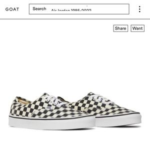 Vans Authentic Checkered Blur